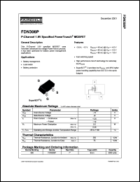 Click here to download FDN306P_NL Datasheet