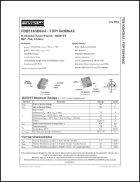 Click here to download FDP10AN06 Datasheet