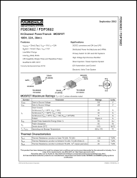 Click here to download FDP3682 Datasheet