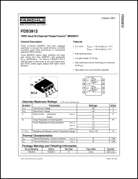 Click here to download FDS3912 Datasheet