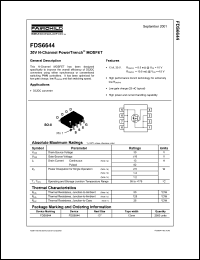 Click here to download FDS6644 Datasheet