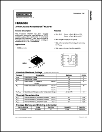 Click here to download FDS6688 Datasheet