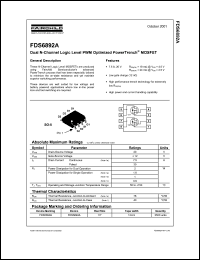 Click here to download FDS6892A_NF073 Datasheet