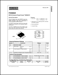 Click here to download FDS9945_NF073 Datasheet