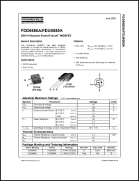 Click here to download FDU6680A_NL Datasheet