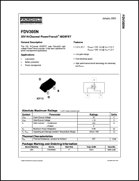 Click here to download FDV305N_NL Datasheet