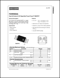 Click here to download FDW9926 Datasheet