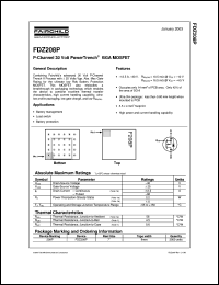 Click here to download FDZ208 Datasheet