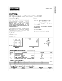 Click here to download FDZ7064 Datasheet