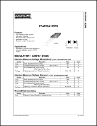Click here to download FFAF60A150 Datasheet