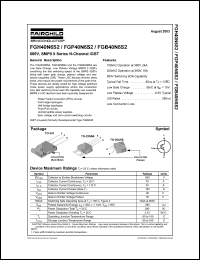Click here to download FGB40N6S2 Datasheet