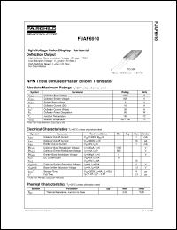 Click here to download FJAF6910 Datasheet