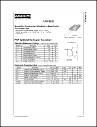 Click here to download FJPF9020TU Datasheet