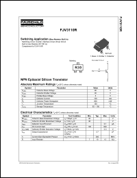 Click here to download FJV3110 Datasheet