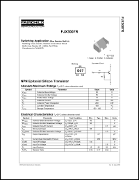 Click here to download FJX3007 Datasheet