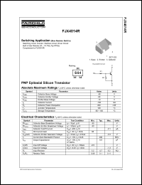 Click here to download FJX4014RTF Datasheet