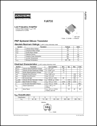 Click here to download FJX733GTF Datasheet