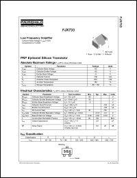 Click here to download FJX733RTF Datasheet