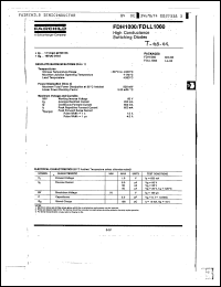 Click here to download FDLL1000 Datasheet