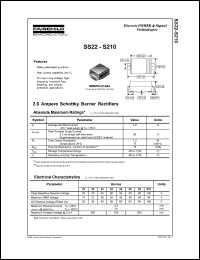 Click here to download SS22-S210 Datasheet