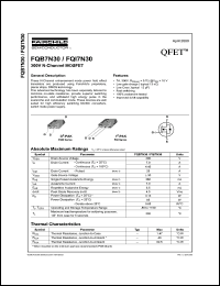 Click here to download FQI7N30 Datasheet