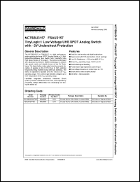 Click here to download NC7SBU3157P6 Datasheet