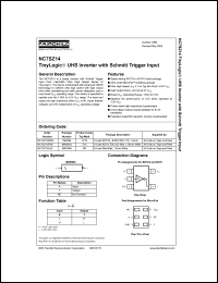 Click here to download NC7SZ14M5 Datasheet