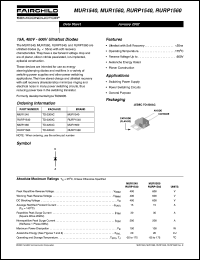 Click here to download RURP1540 Datasheet