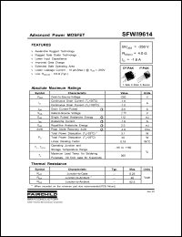 Click here to download SFWI9614 Datasheet