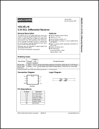 Click here to download 100LVEL16M8 Datasheet