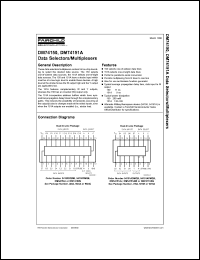 Click here to download DM54151AW Datasheet