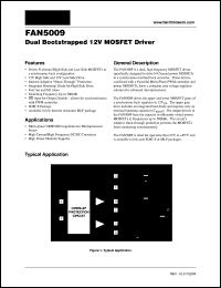 Click here to download FAN5009M Datasheet
