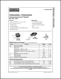 Click here to download FDD044AN03L Datasheet
