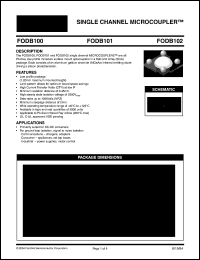 Click here to download FODB101 Datasheet