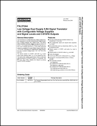 Click here to download FXL5T244 Datasheet