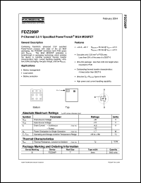 Click here to download FDZ299 Datasheet