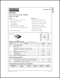 Click here to download FDS2582 Datasheet