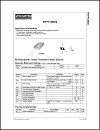 Click here to download FKPF12N80 Datasheet
