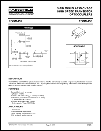 Click here to download FODM452R2 Datasheet