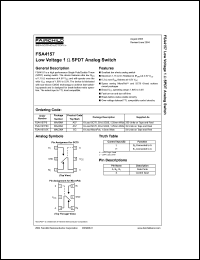 Click here to download FSA4157L6 Datasheet