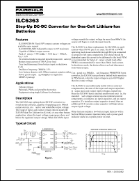 Click here to download ILC6363CIR50X Datasheet