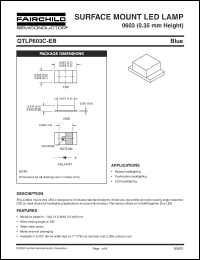 Click here to download QTLP603 Datasheet