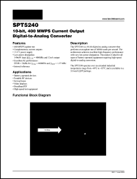 Click here to download SPT5240SIT Datasheet