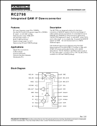 Click here to download RC2798G Datasheet