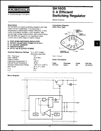 Click here to download SH1605S Datasheet