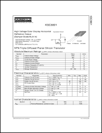 Click here to download KSC5801 Datasheet