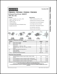 Click here to download FDH3632 Datasheet