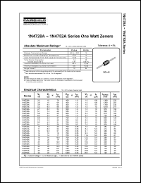 Click here to download 1N4728-4752 Datasheet