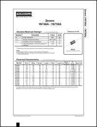 Click here to download 1N746A-1N759A Datasheet