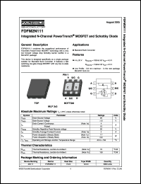 Click here to download FDFM2N111 Datasheet